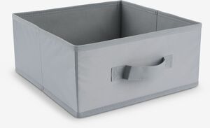 VELORA Korpa W28xL28xH13cm svetlo siva