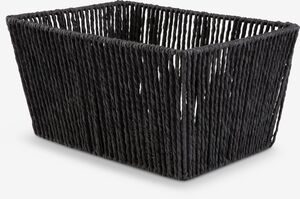 VELORA Korpa W23xL33xH17cm crna