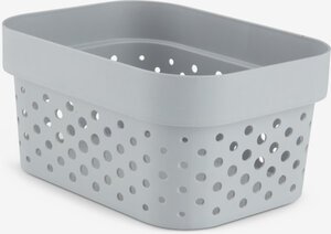 VELORA Korpa 1,4L plastična siva