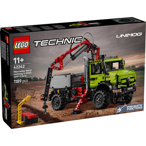 LEGO Mercedes-Benz Unimog U 5023 sa kranom 42242