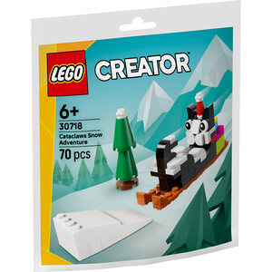 LEGO Snežna avantura mačka Ketaklo 30718