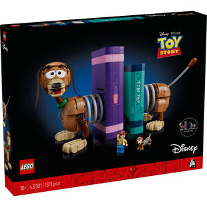 LEGO Držači za knjige u obliku psa Slinkija iz Priče o igračkama 43301