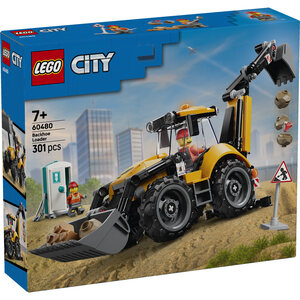 LEGO Žuti bager-utovarivač 60480