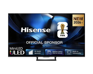 Hisense ULED Mini-LED TV 75" 75U7SE, 4K Ultra HD, VIDAA Smart OS