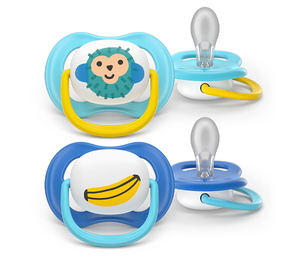 AVENT VARALICA STHR AIR COLL 6-18M 2KOM BLUE/YELLOW