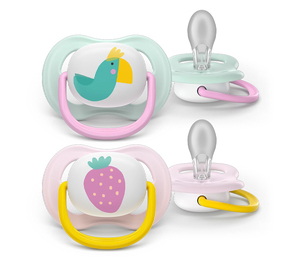 AVENT VARALICA STHR AIR COLL 0-6M 2KOM PINK/YELLOW