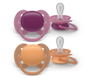 AVENT VARALICA SOFT 18M+ 2KOM ORANGE/VIOLET