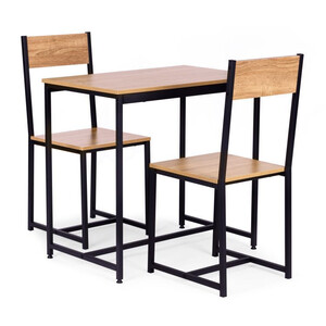 ModernHome Set za trpezariju 2 stolice + sto CZCY805077TO