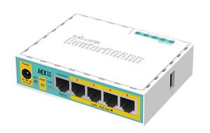 MikroTik hEX PoE lite RB750UPr2 Ruter