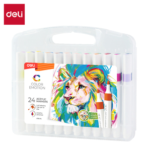 DELI MARKERI AKRILNI 1/24 COLOR EMOTION EC193-24