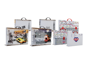 FOLDER NEW YORK & LONDON A4 28x39x8