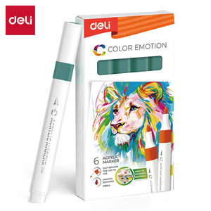 DELI MARKER AKRILNI PASTELNO ZELENI 152 COLOR EMOTION EC193A-Pastel Green