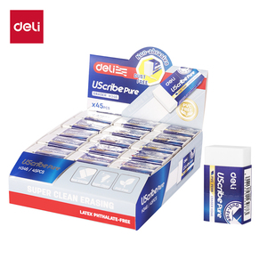 DELI GUMICA USCRIBE PURE - EKO PVC BEZ OPILJAKA 40x23x13mm BELA EH346