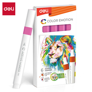 DELI MARKER AKRILNI INTENZIVNO ROZE 46 COLOR EMOTION EC193A-Deep Pink