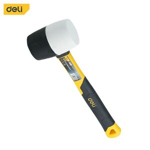 DELI Čekić gumeni crno - beli 16oz/450g EDL5816
