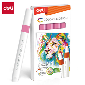 DELI MARKER AKRILNI PINK 25 COLOR EMOTION EC193A-Pink