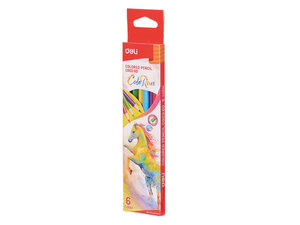 DELI DRVENE BOJICE TROUGAONE 1/6 EC00360