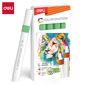 DELI MARKER AKRILNI JARKO ZELENI 47 COLOR EMOTION EC193A-Bright Green