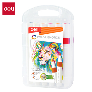DELI MARKERI AKRILNI 1/12 COLOR EMOTION EC193-12