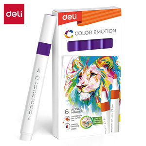 DELI MARKER AKRILNI TAMNO LJUBIČASTI 27 COLOR EMOTION EC193A-Dark Violet