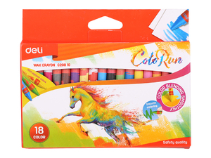DELI VOŠTANE BOJICE OKRUGLE 1/18 EC20810
