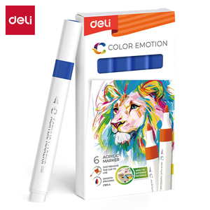 DELI MARKER AKRILNI PLAVI 31 COLOR EMOTION EC193A-Blue