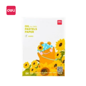 DELI PAPIR ZA CRTANJE ULJANIM PASTELIMA A3 - 20 lista - beli 73928