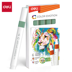 DELI MARKER AKRILNI BLEDO ZELENI 132 COLOR EMOTION EC193A-Pale Green