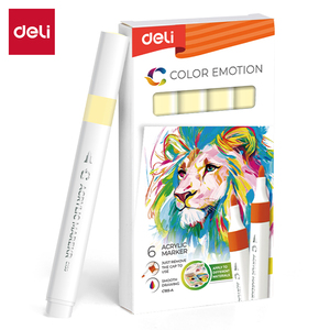 DELI MARKER AKRILNI SVETLO ŽUTI 146 COLOR EMOTION EC193A-Light Yellow