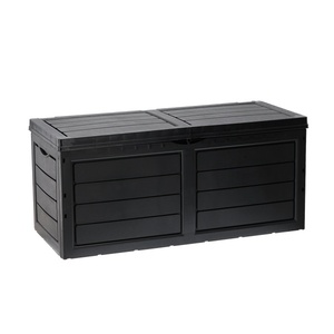 CHOMIK Baštenski sanduk , zapremina 320 l – crna 4347 BOX0434
