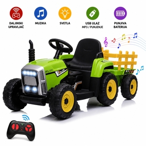 Winnerbike Traktor na akumulator tract xmx611 green Bck0934