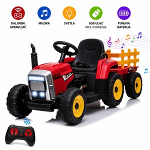 Winnerbike Traktor na akumulator tract xmx611 red Bck0932
