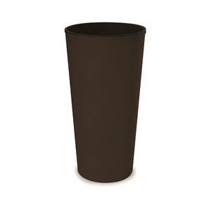GARDINO okrugla visoka saksija MELROSE GLAMOUR 25X46,5H antracit