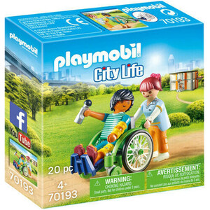 Playmobil City Life Pacijent u kolicima