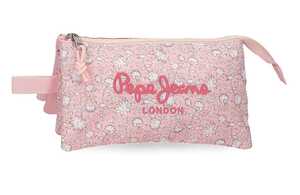 Pepe jeans mia prazna pernica sa 3 pregrade 60.743.41