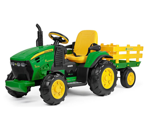 PEG PEREGO TRAKTOR NA AKUMULATOR (12V) - JOHN DEERE SA UPRAVLJACEM (rc) IGOR0117