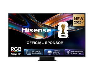Hisense ULED RGB Mini-LED TV 85UR9S, 4K Ultra HD, VIDAA Smart OS