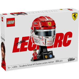 LEGO Scuderia Ferrari HP kaciga Charles Leclerc 43014