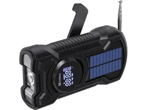 Powerbank Sandberg AIO 421-03 radio/zvučnik/solarni punjač/5000mAh