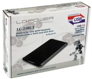 HDD Rack LC Power 2.5" LC-25BU3 SATA Black USB3.0