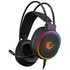 Slušalice žične gaming Rampage ROGUE RGB crne 36162