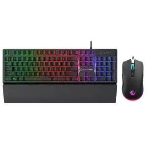 Tastatura+miš žični set Rampage KM-RX7 FORTUNA V2 crni 42577