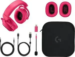 Slušalice Wireless gaming Logitech PRO X 2 Lightspeed roze 981-001275