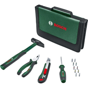 Bosch HOBI 14-delni komplet ručnog alata u tor 1600A02BY3