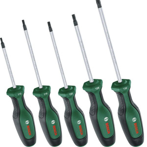 Bosch HOBI 5-delni komp Torx odvijača T10-T30 1600A02BX6