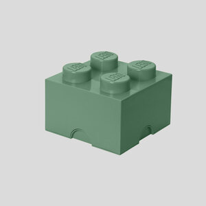 LEGO kutija za odlaganje (4): Peščano zelena 40031747