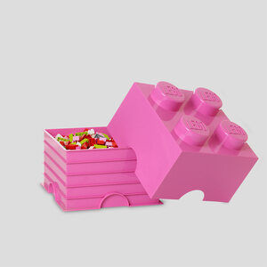 LEGO kutija za odlaganje (4): Jarko ljubičasta 40031739