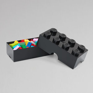 LEGO kutija za odlaganje ili užinu, mala (8): Crna 40231733