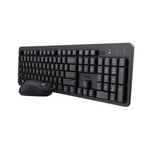 Trust ODY II Bez.Tastatura+Mis Crna (25366)