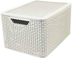 Curver Kutija 30l sa poklopcem, ratan CU 04724-885